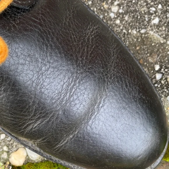 Cole Haan Black Chukka Boots with Tan Laces - Picture 6 of 8